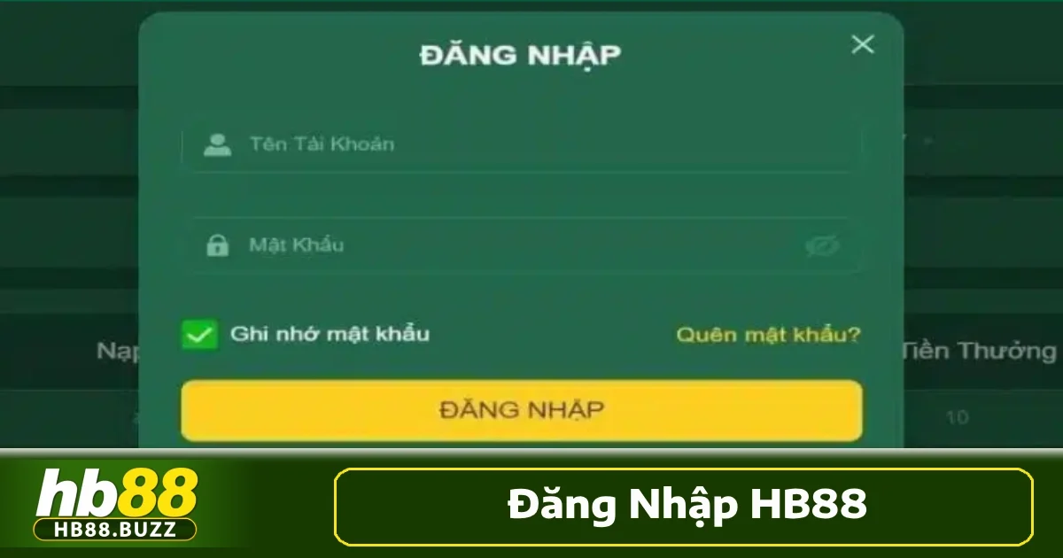 Đăng nhập HB88 2 Điểm bắt đầu quan trọng nhất trong quá trình đăng nhập HB88 chính là truy cập vào website chính thức của nhà cái.